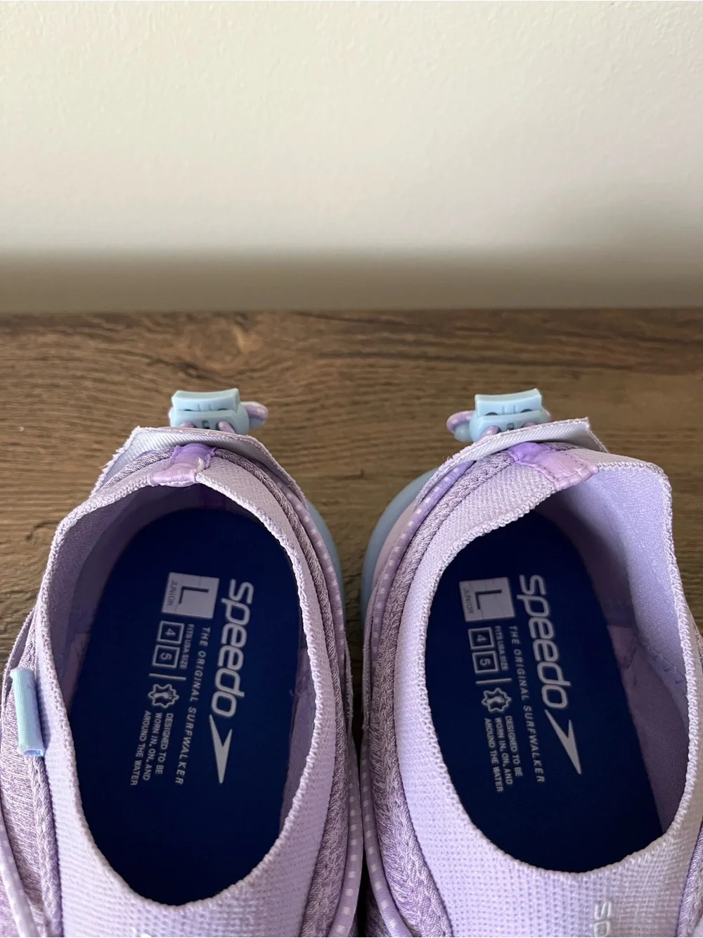 Girls Shoes Speedo Water Shoes Junior WaterTrek - Lilac/Hawaiian Breeze L(4/5)